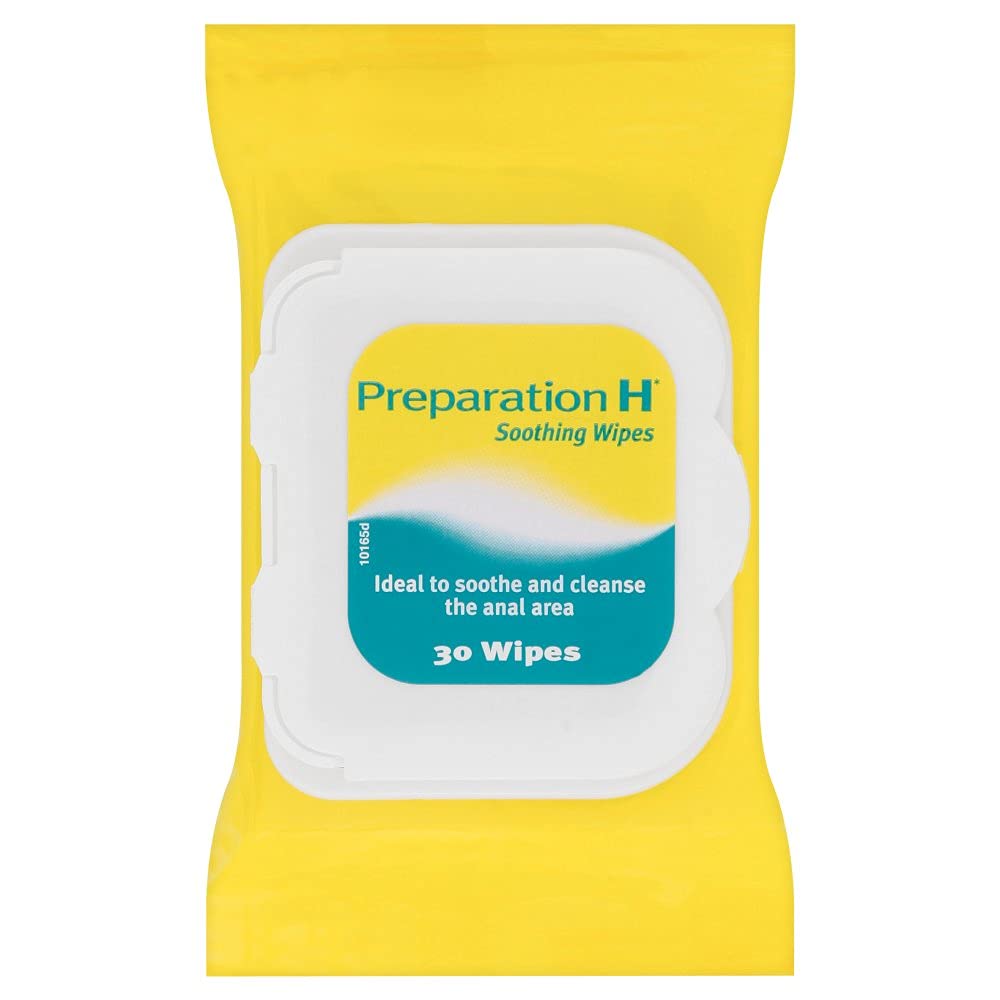 Preparation H 30 Soothing Wipes x 3 Packs
