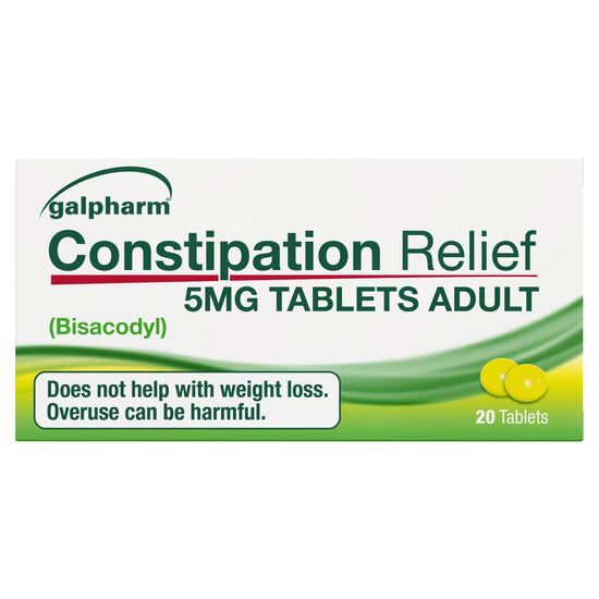 Constipation Relief 5mg Tablets Adult - 20 Tablets
