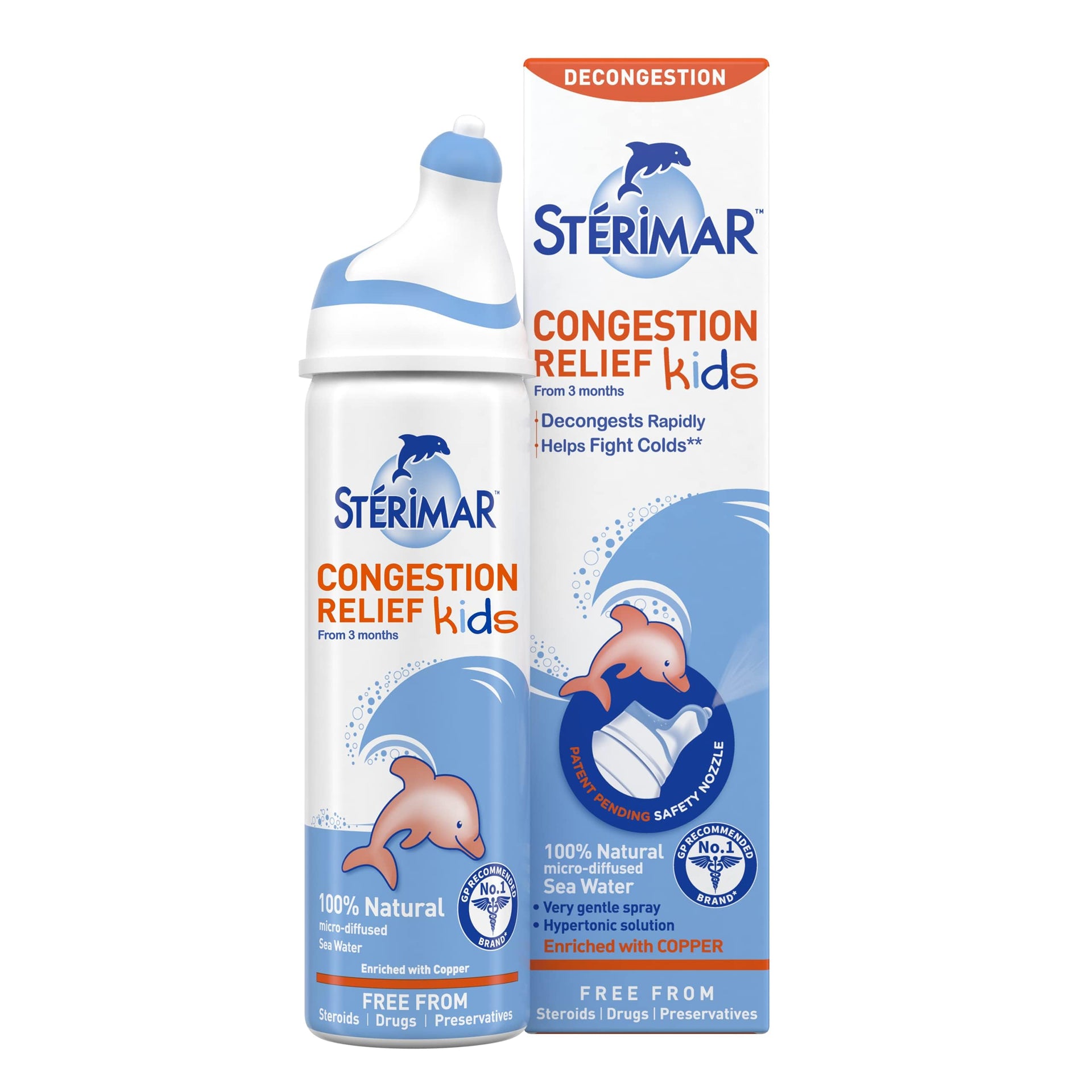 Sterimar Congestion Relief Kids Nasal Spray 50ml
