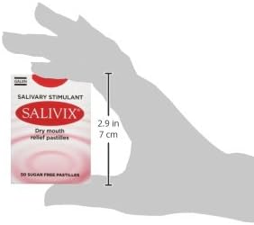 Salivix dry mouth pastilles 50 pack