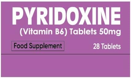 PuroSure Pyridoxine B6 – 50mg, 28 Tablets