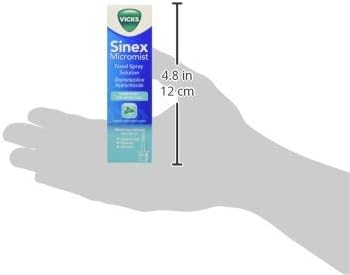 Vicks Sinex Micromist Aqueous Nasal Spray, 15 ml (Pack of 8)