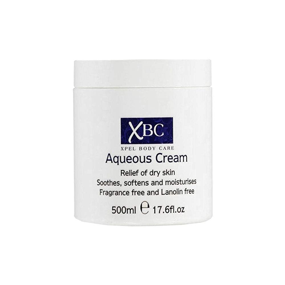 XBC Xpel Aqueous Body Cream Jar, fragrance free, 500 ml