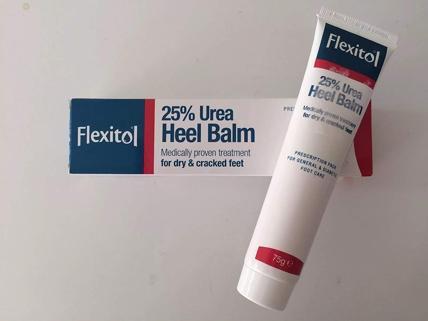Flexitol 25% Urea Heel Balm 75g For Dry, Cracked Feet Diabetic Feet Care