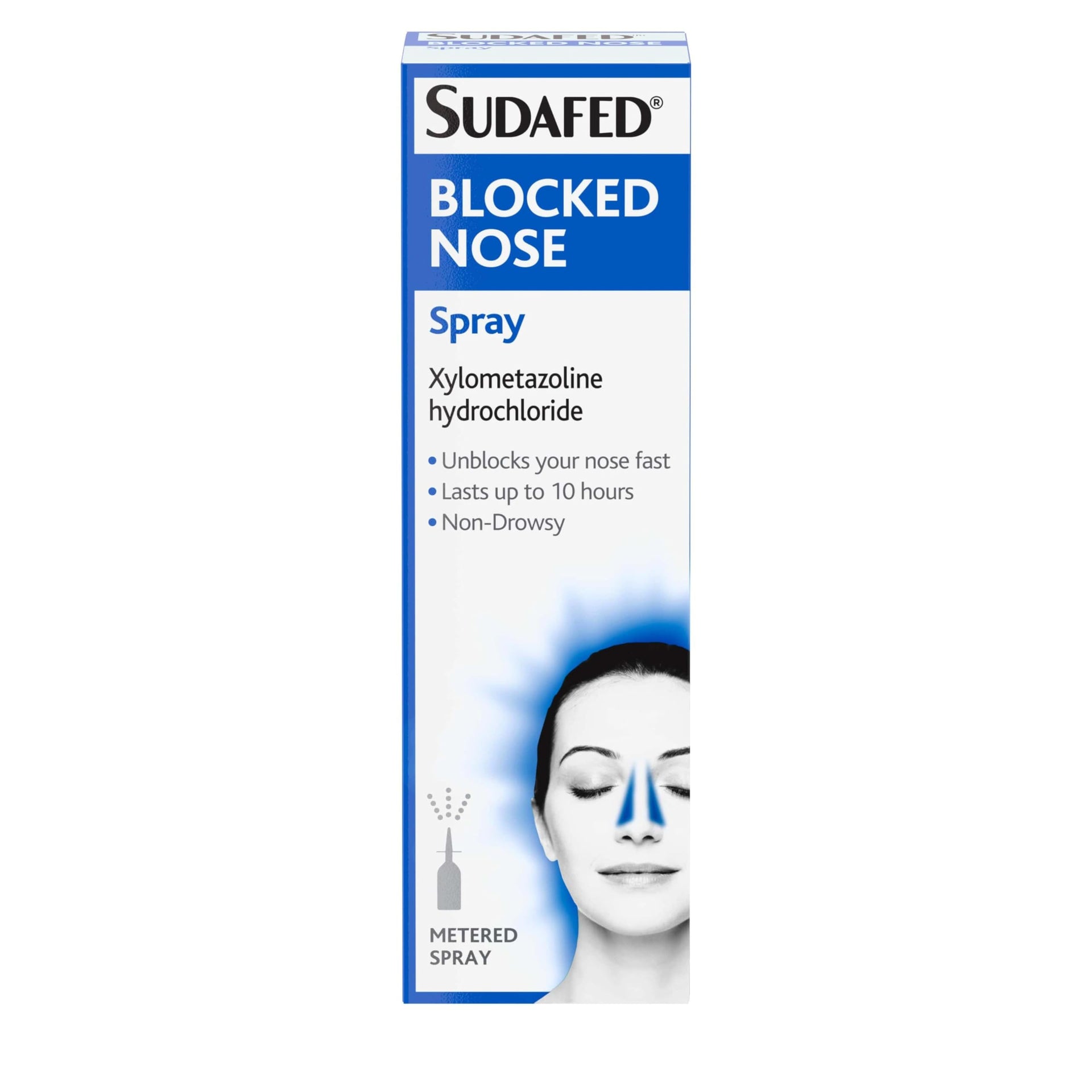 Sudafed Blocked Nose Spray – Fast Sinus & Allergy Relief, 15ml