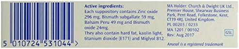 Anusol 3 Way action 24 Suppositories For Haemorrhoids & Related Conditions