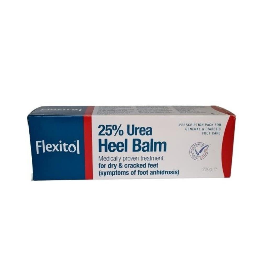 Flexitol 25% Urea Heel Balm 200G For Dry, Cracked Feet Diabetic Feet Care