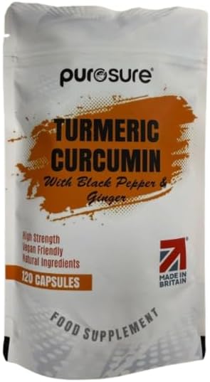 Purosure Organic Turmeric Complex 120 Capsules
