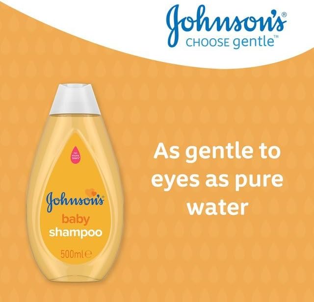 Johnson's Baby Shampoo 2 x 500ml (1000ml Shampoo)