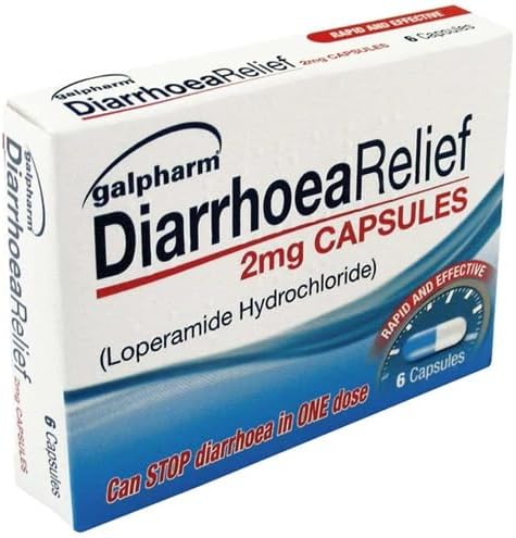 Galpharm Diarrhoea Relief 2mg - 6 Capsules