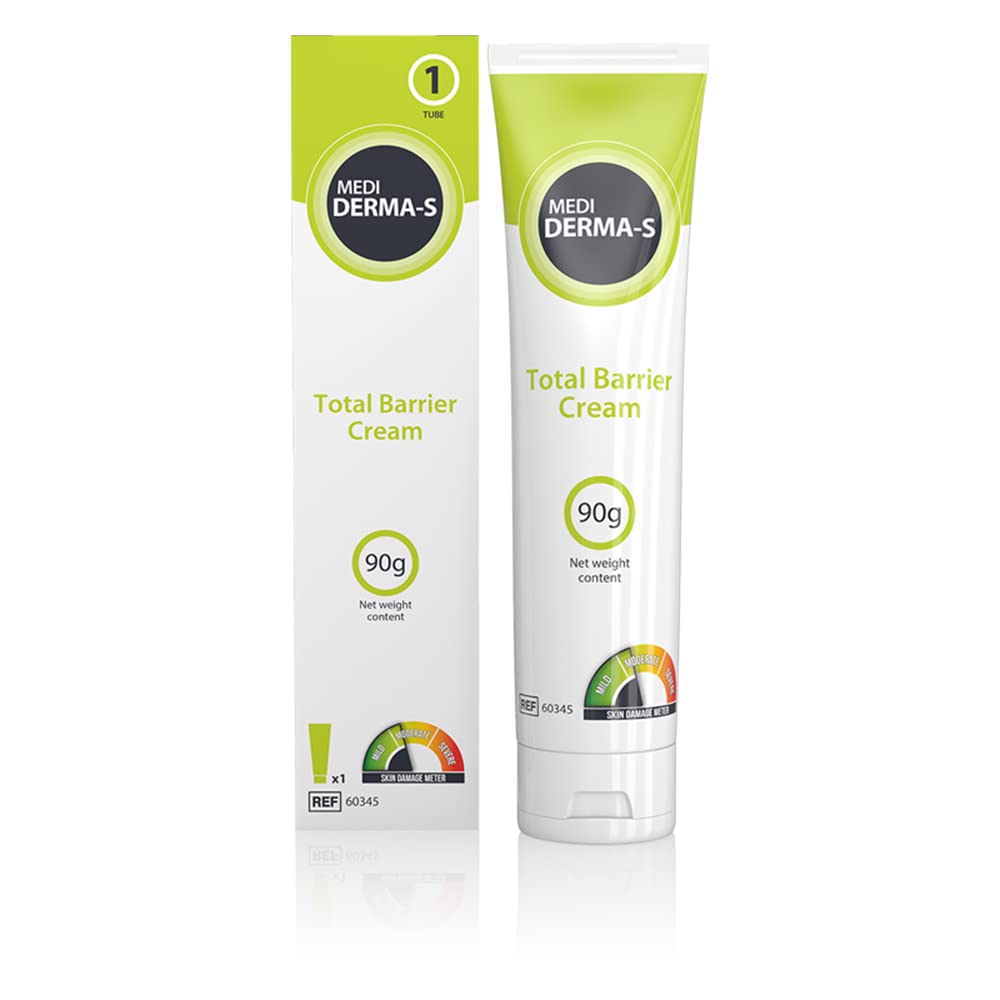 Medi Derma-S Barrier Cream Tube 90g | Gentle Barrier Protection on Intact Skin or for Mild Skin Damage