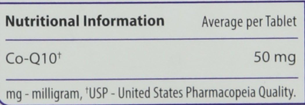 Vitabiotics Ultra Coenzyme Q10 50 mg Tablets