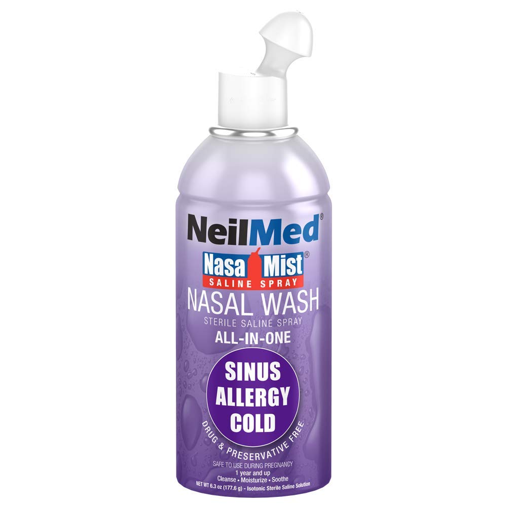 NeilMed NasaMist Saline Spray All-in-One 177.6G