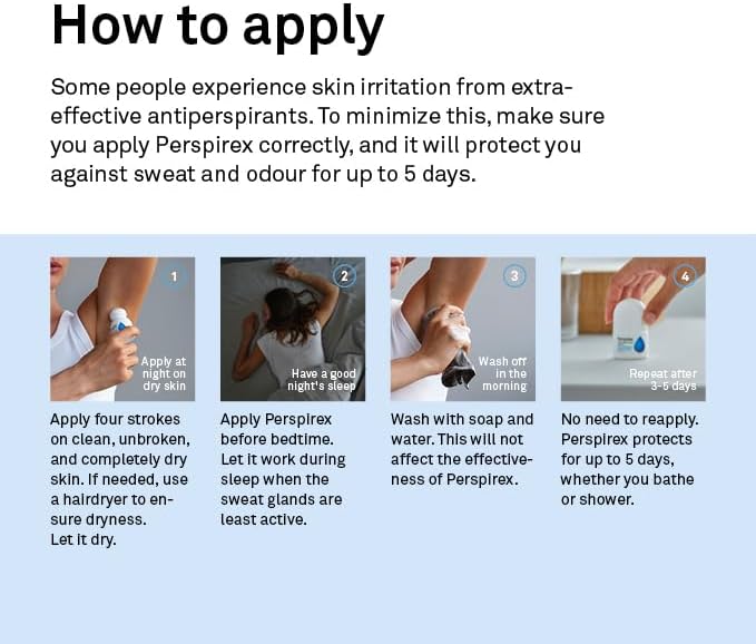 PERSPIREX Extra Strength Antiperspirant Roll On STRONG 20ml