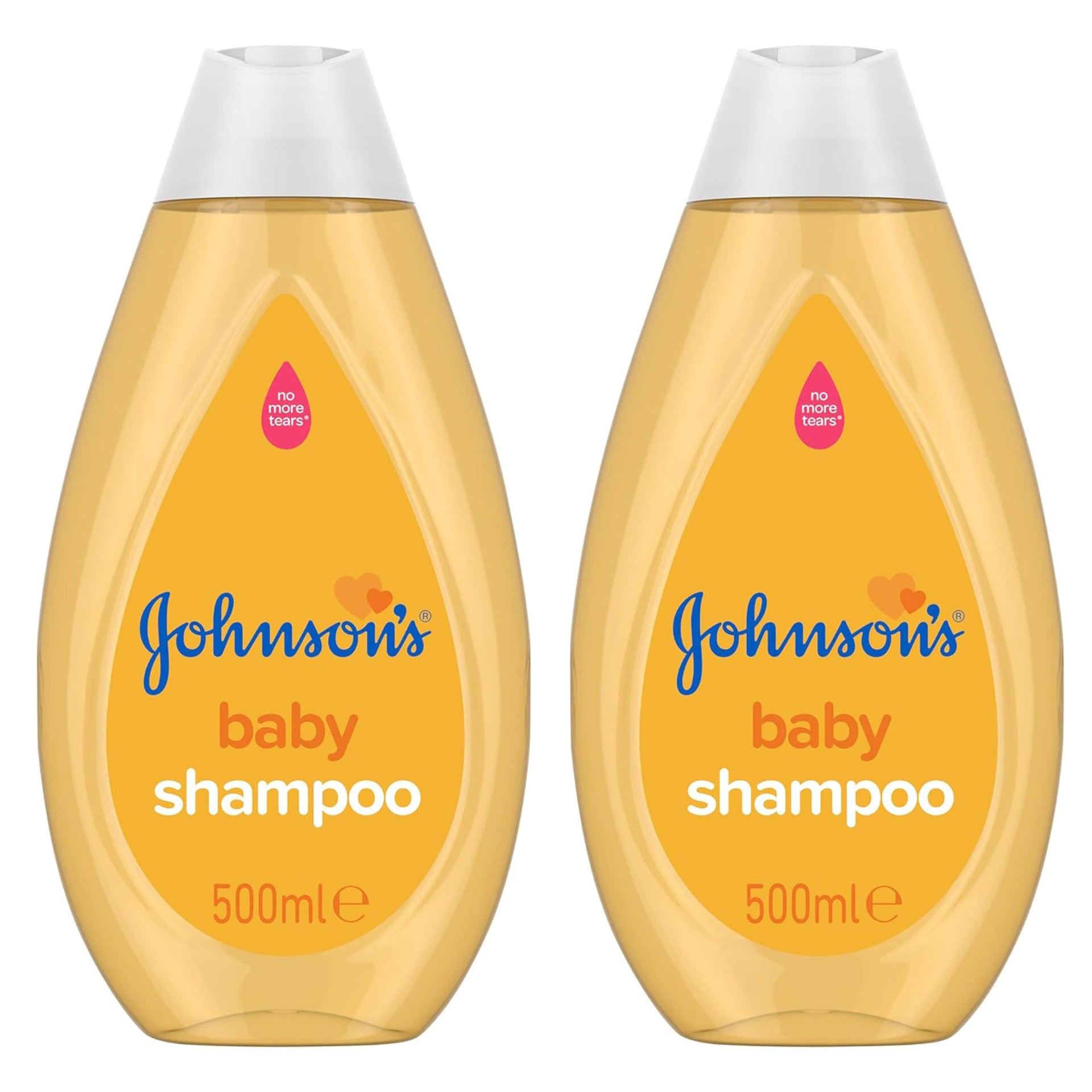 Johnson's Baby Shampoo 2 x 500ml (1000ml Shampoo)