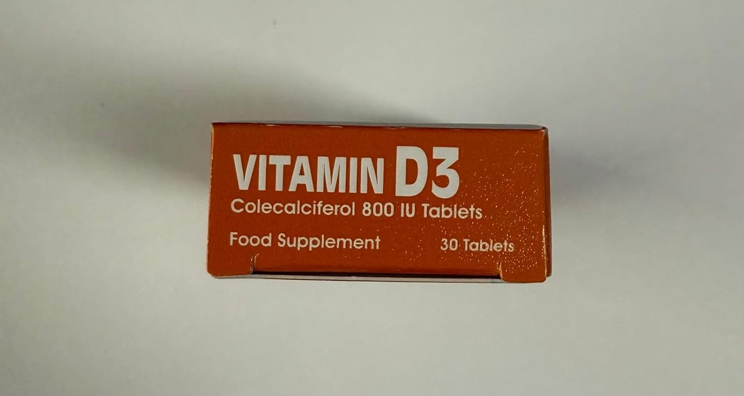 Purosure Vitamin D3 800 IU – 30 Tablets for Immune & Bone Health Support