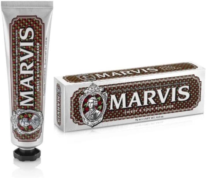 Marvis Sweet and Sour Rhubarb Toothpaste, 75ml