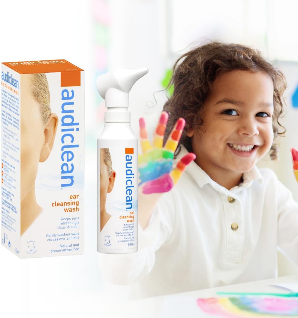 Audiclean Ear Cleansing Wash x 115ml