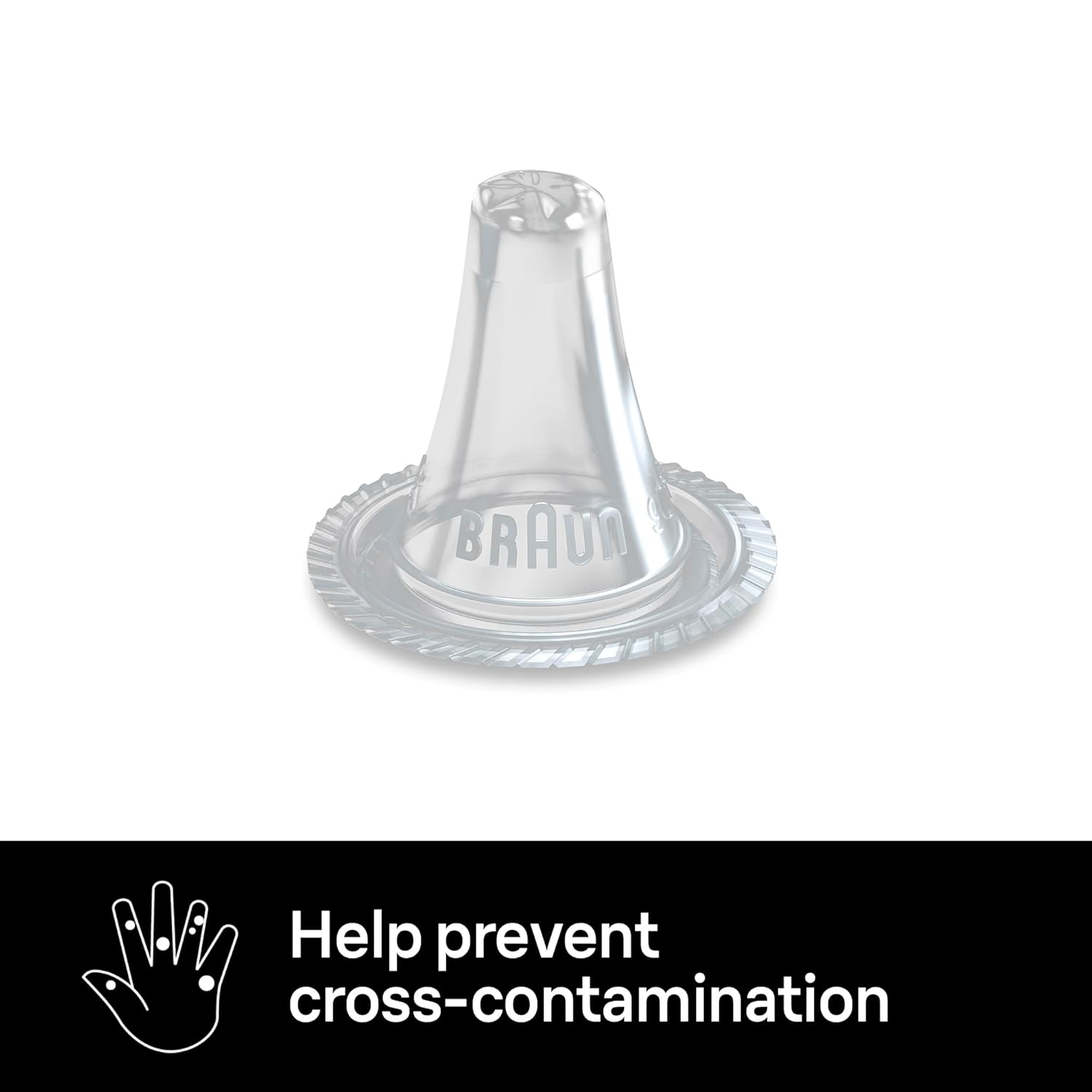 Braun ThermoScan Hygiene Caps - 40 pcs - Compatible with Braun ThermoScan Ear Thermometers - LF40