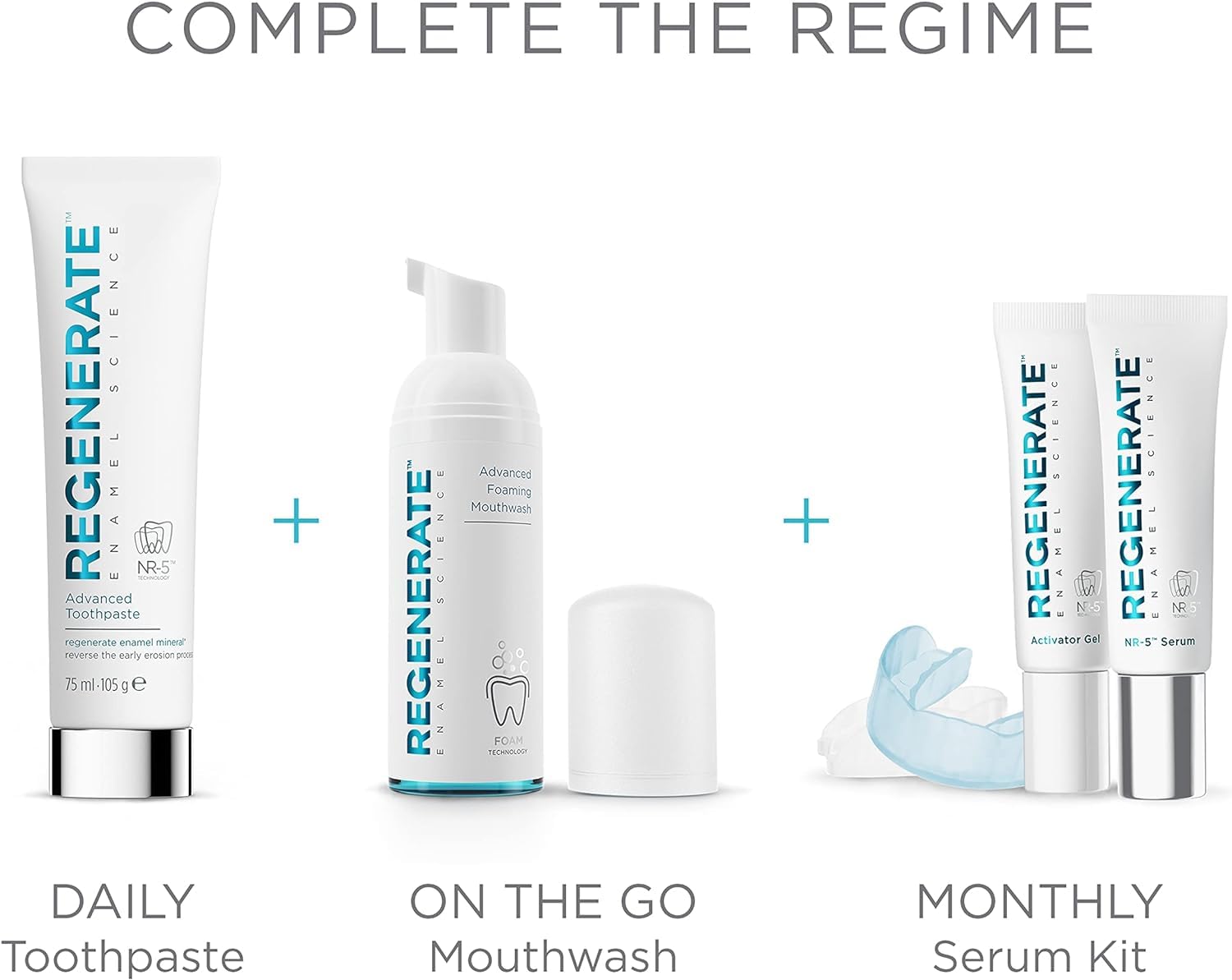 Regenerate Advanced Toothpaste to repair tooth enamel for strong, healthy teeth 75ml