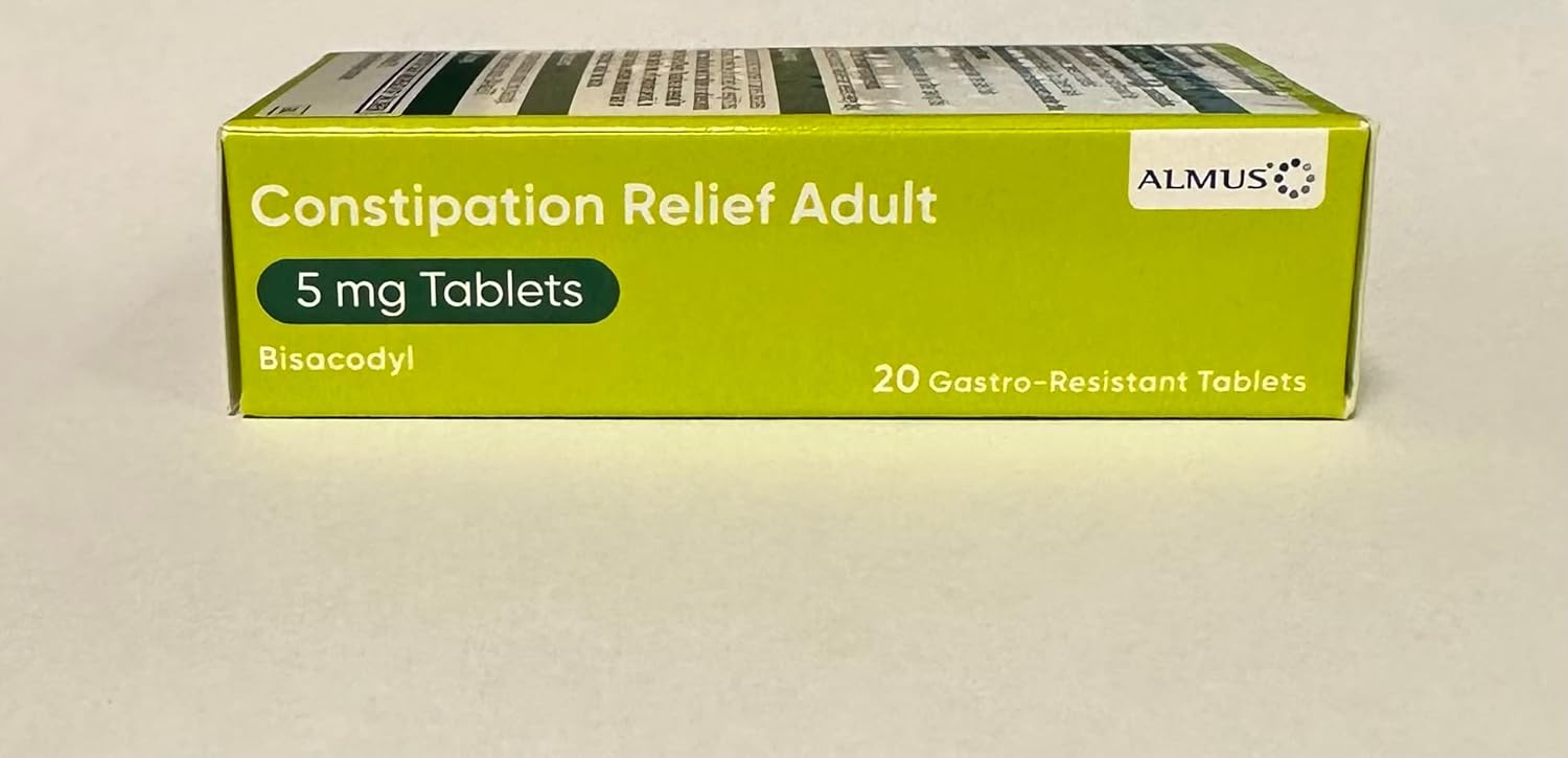 Almus Constipation Relief Gastro-Resistant 3 x 20 Tablets