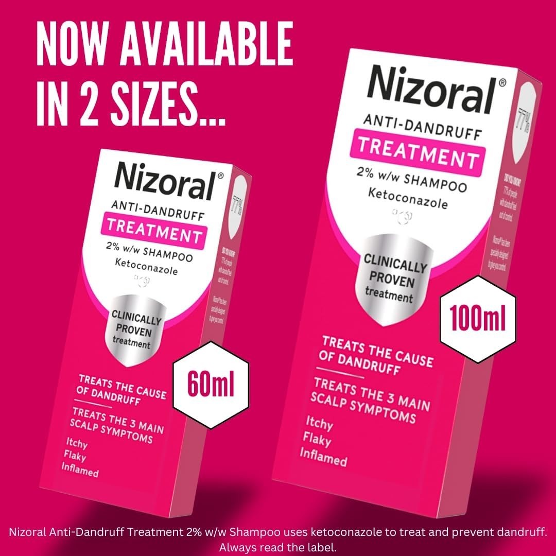 Nizoral Anti-Dandruff Treatment Shampoo 60ml