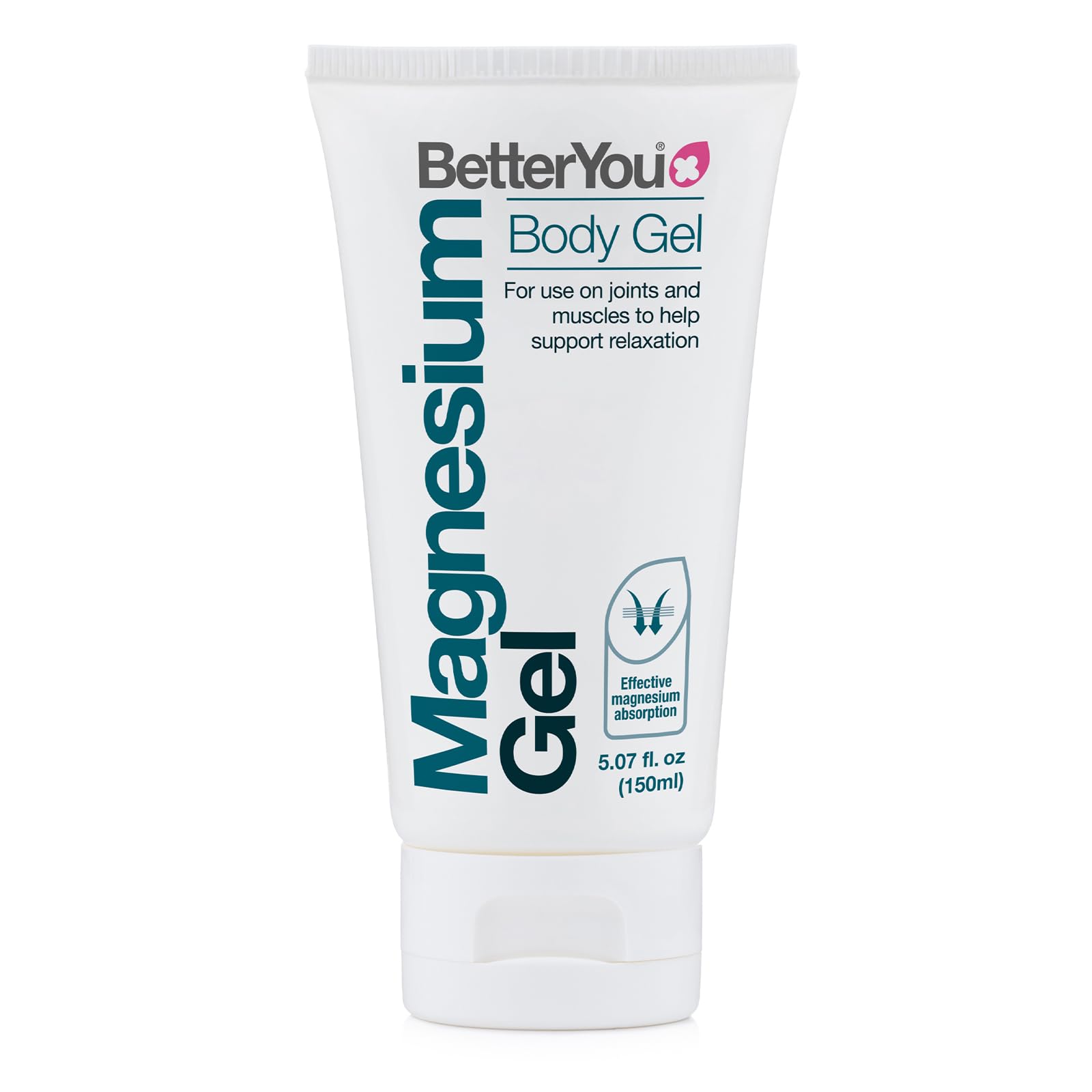 BetterYou Magnesium Body Gel 150mlFor use on Joints and Muscles to Supprt Relaxation