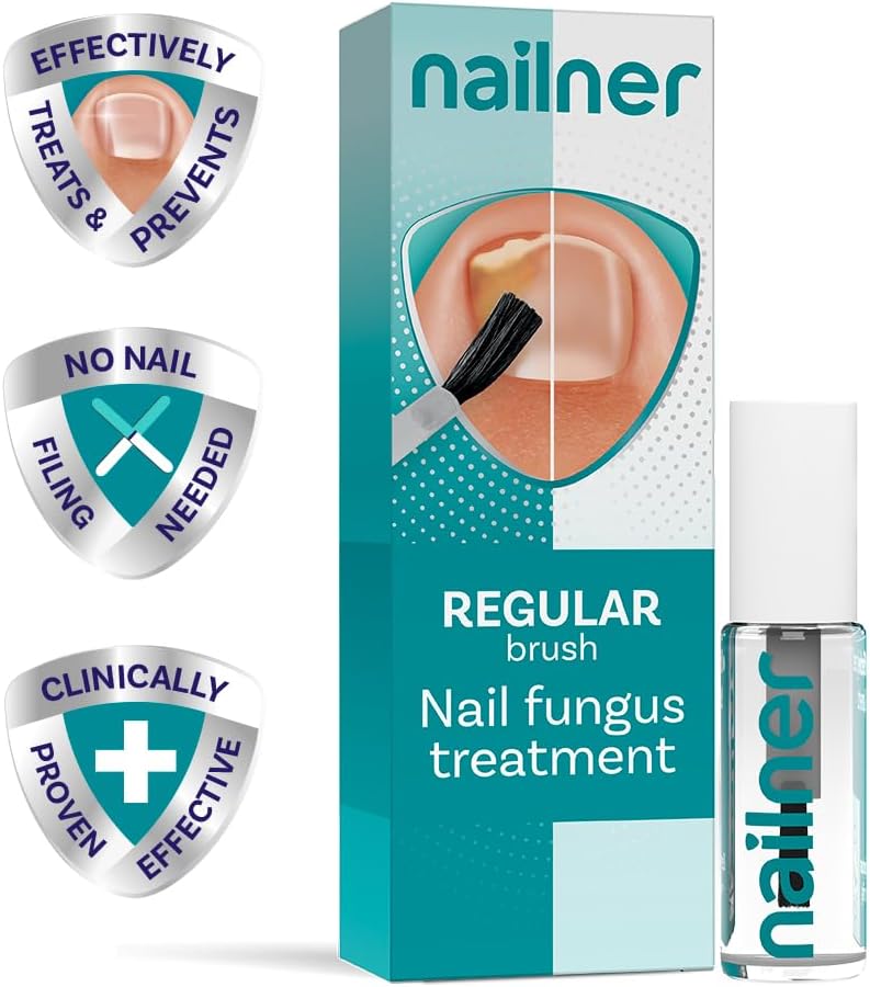 Nailner Anti Fungal Nail Treatment Brush for Toenails 5 ml - 300 Applications