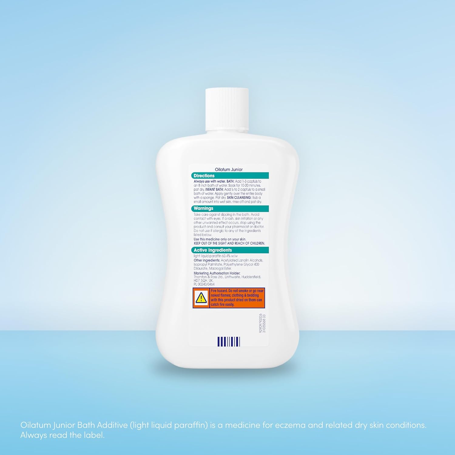 Oilatum Junior Bath Additive Light Liquid Paraffin 300ml