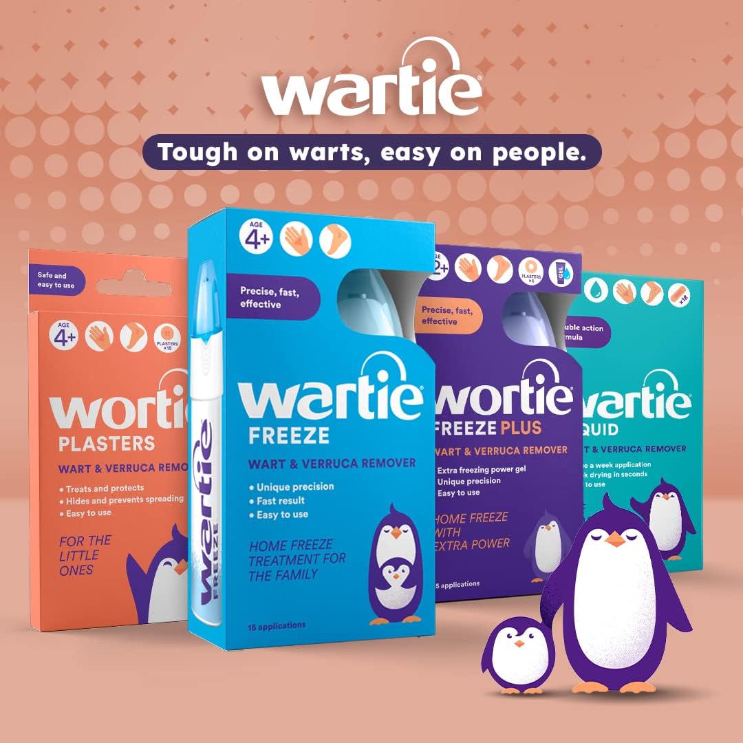 Wartie Freeze Wart and Verruca Remover - 15 Applications