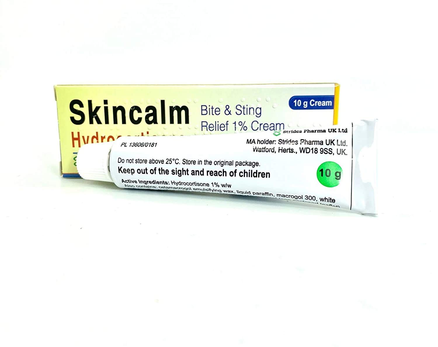 Skincalm 10g Bite and Sting Relief 1% Hydrocortisone Cream