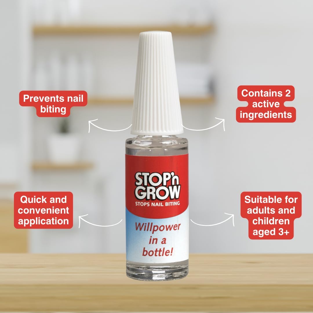 STOP N GROW nail biting deterrent