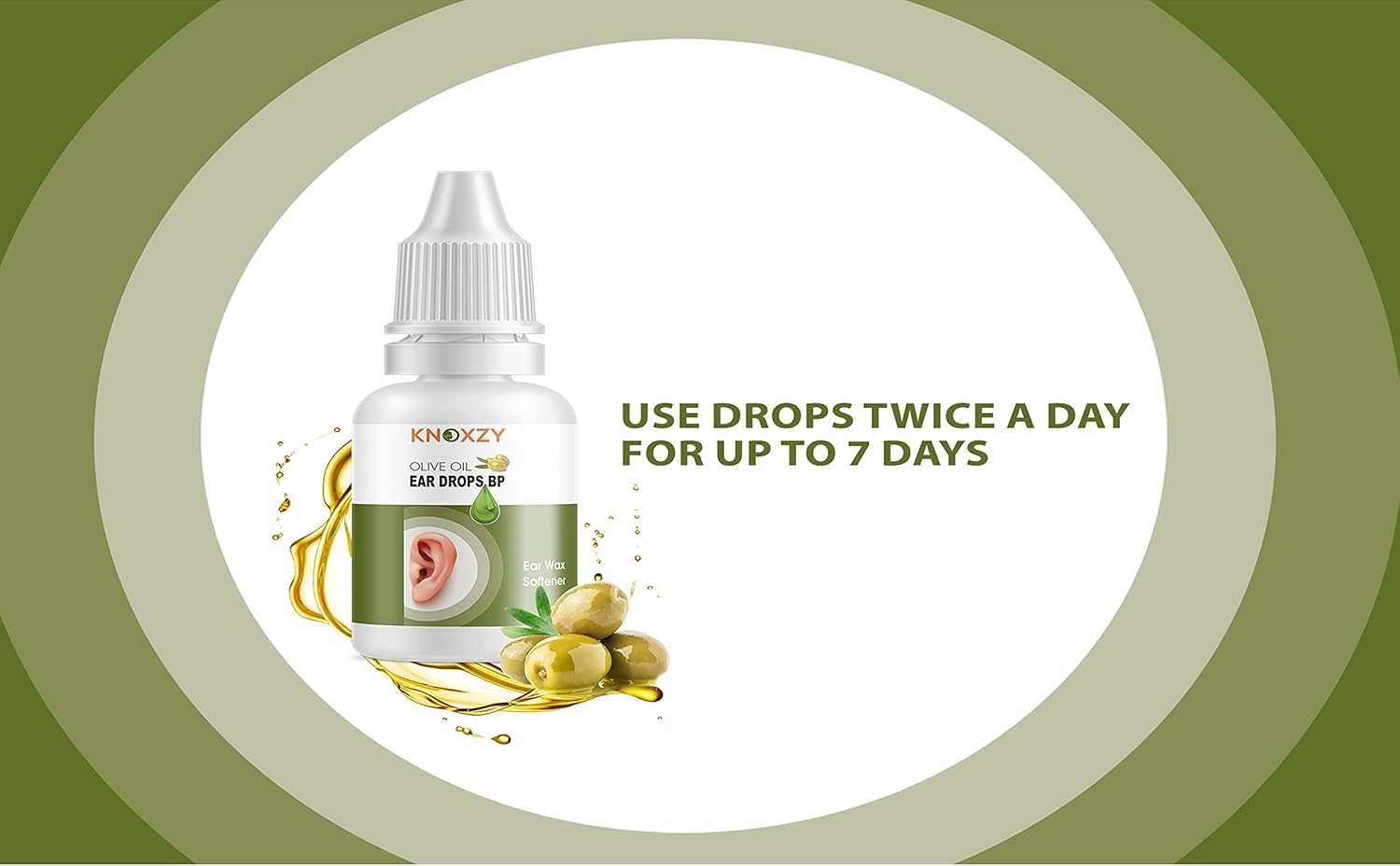 Knoxzy Olive Oil Ear Drops 10 ml