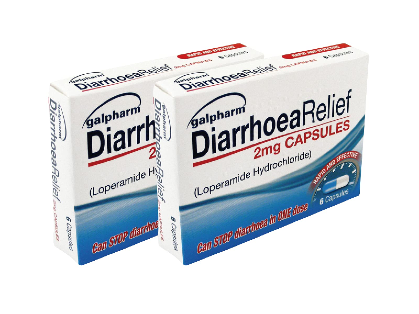 Galpharm Diarrhoea Relief 2mg - 6 Capsules