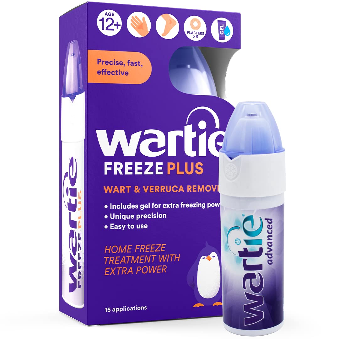 Wartie Freeze Plus Wart & Verruca Remover Gel – 15 Applications