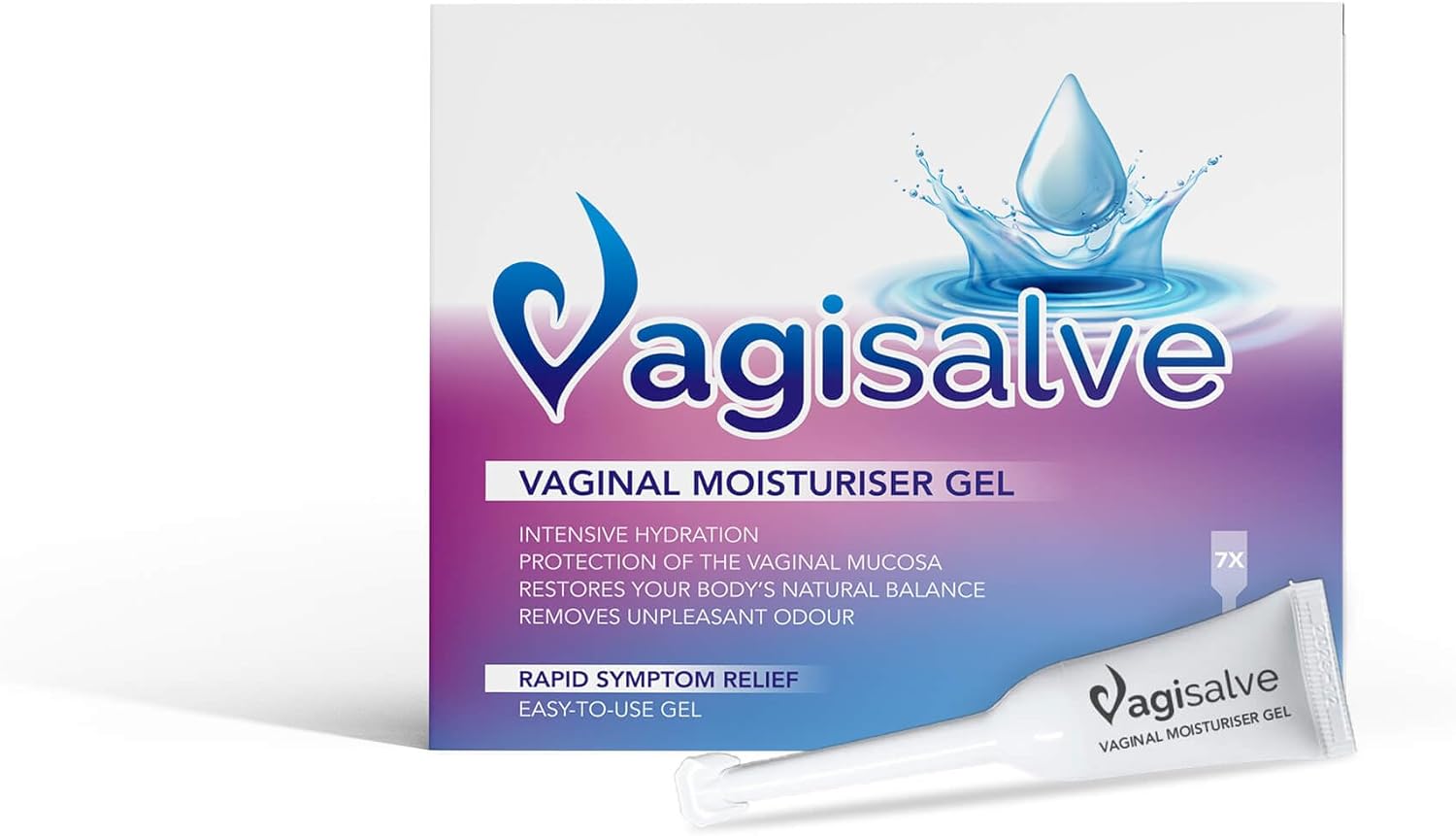 Vagisalve Vaginal Moisturiser Gel | 7 Easy-to-Use Gel Applicators