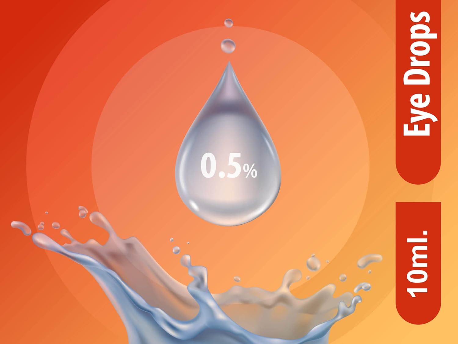 Puroptics Hypromellose 0.5% Eye Drops for Dry Eyes 10ml