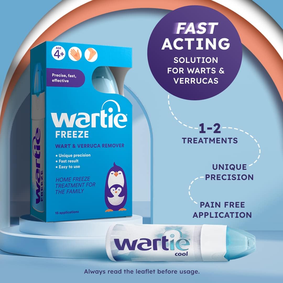 Wartie Freeze Wart and Verruca Remover - 15 Applications