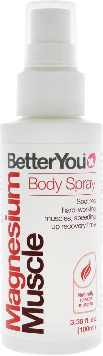 BetterYou Magnesium Muscle Body Spray 100ml (600 Sprays)