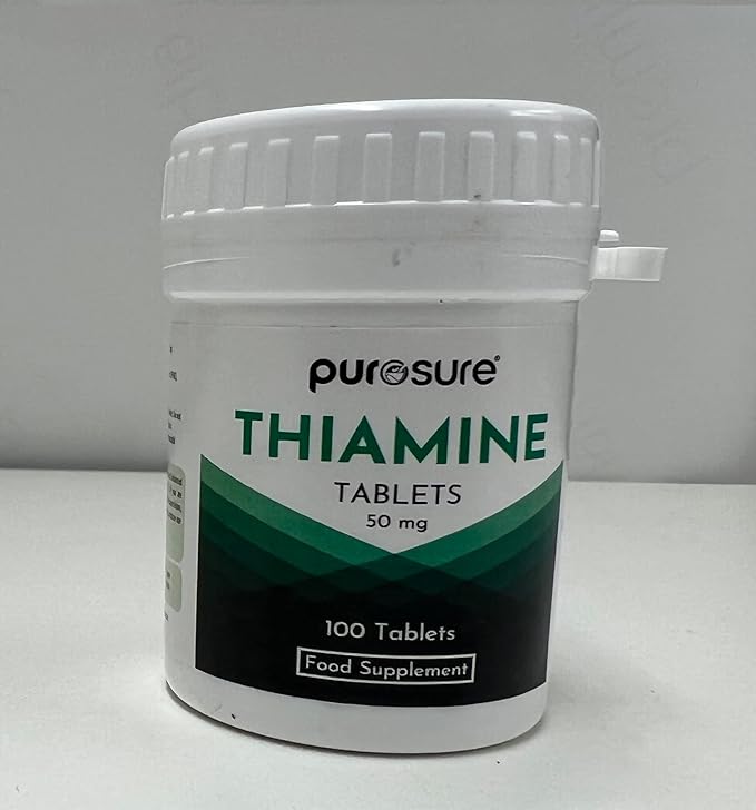 PuroSure Thiamine B1 – 50mg, 100 Tablets