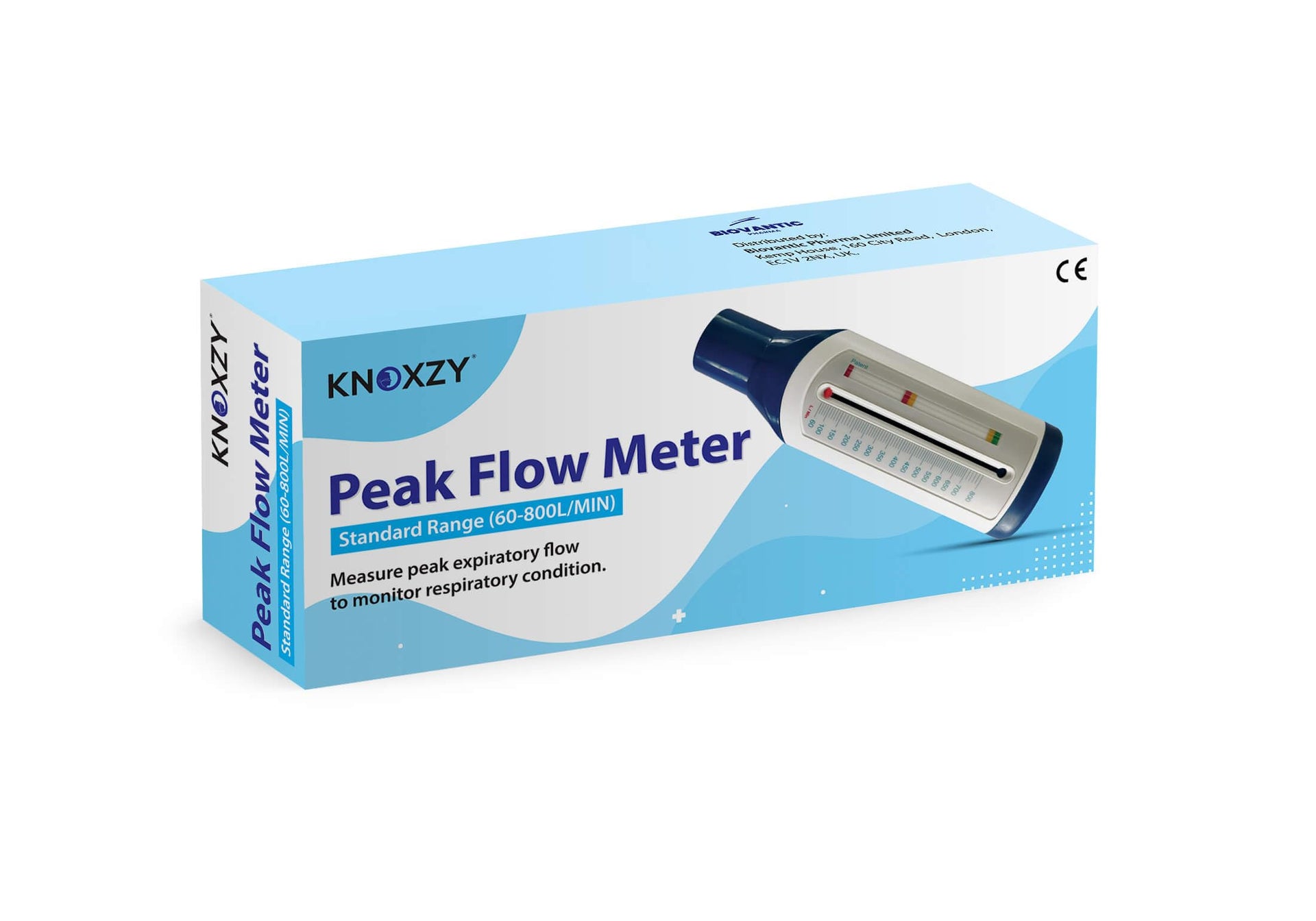 KNOXZY Peak Flow Monitor – Adult Size