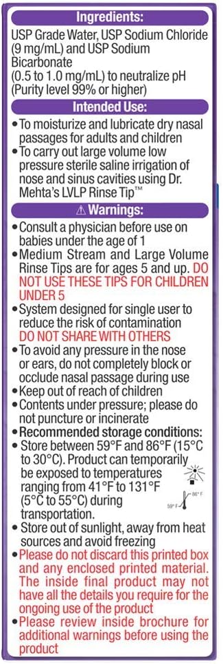 Spray salino NeilMed NasaMist All-in-One 177,6 g