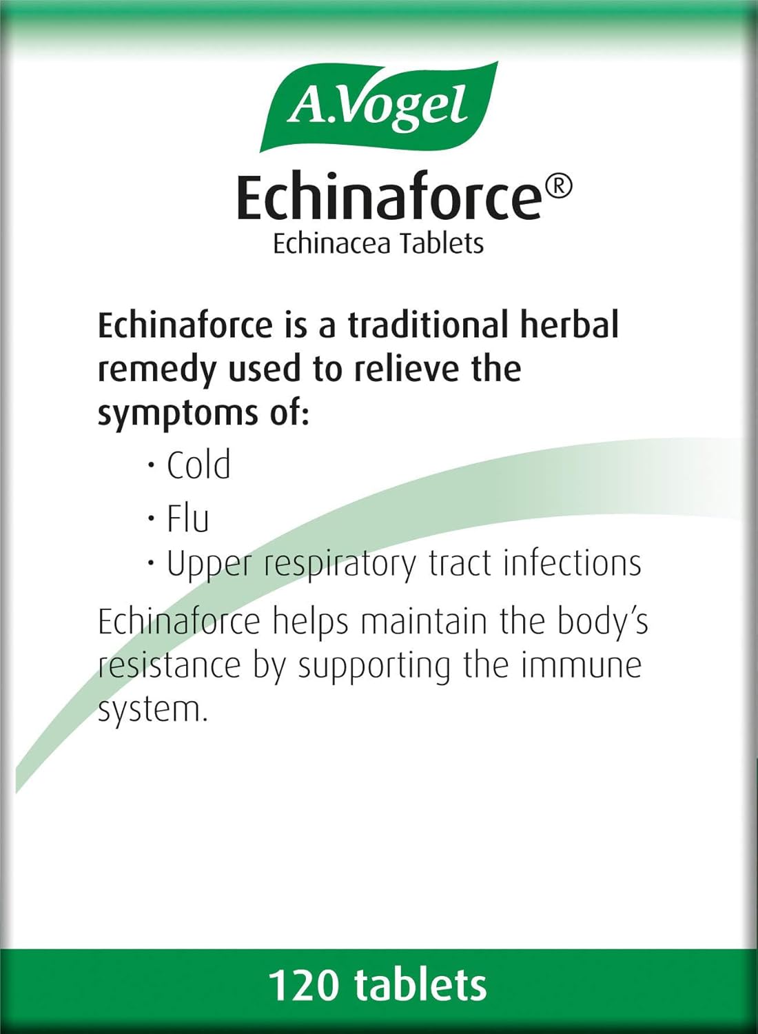 A.Vogel Echinaforce Echinacea 120 Tablets