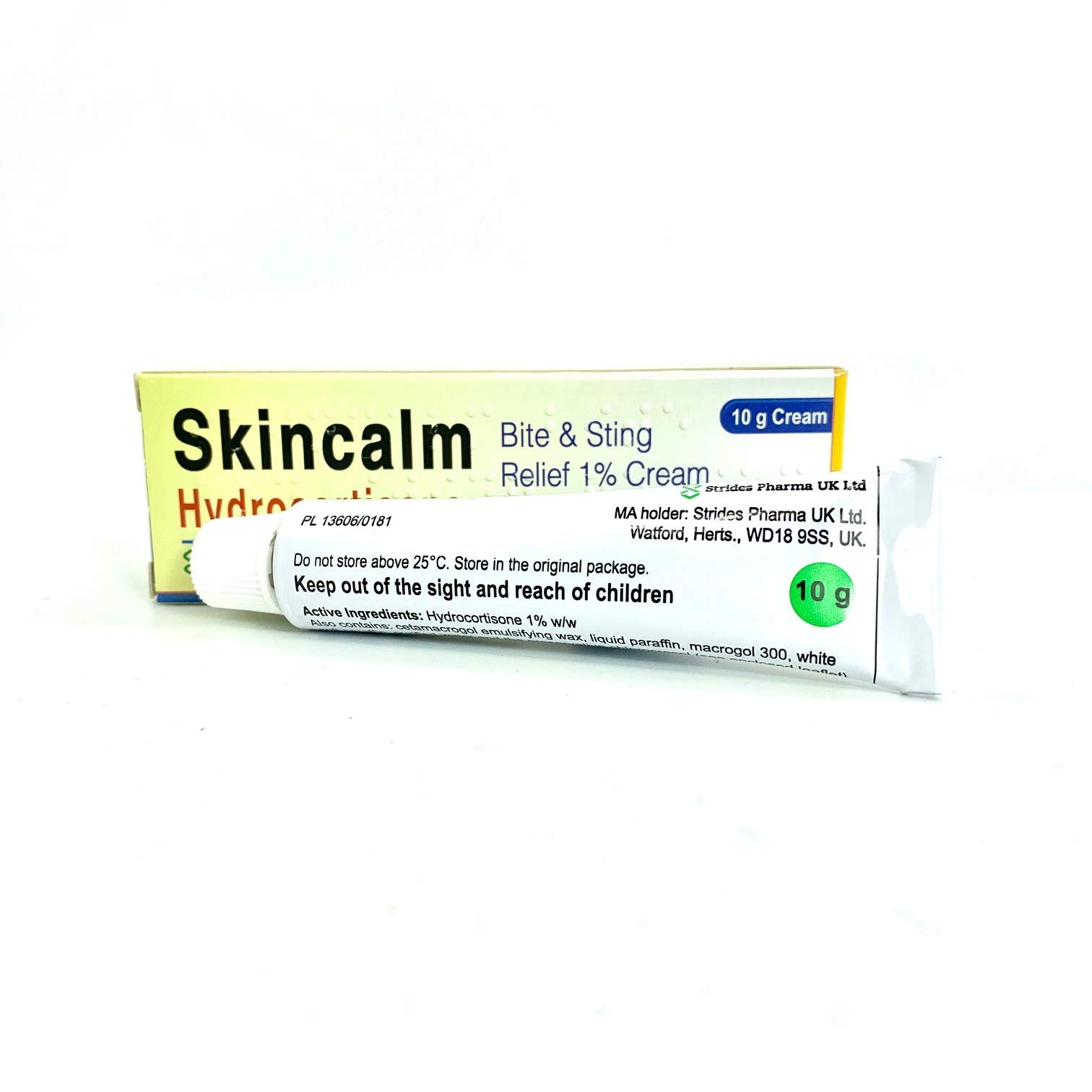 Skincalm 10g Bite and Sting Relief 1% Hydrocortisone Cream
