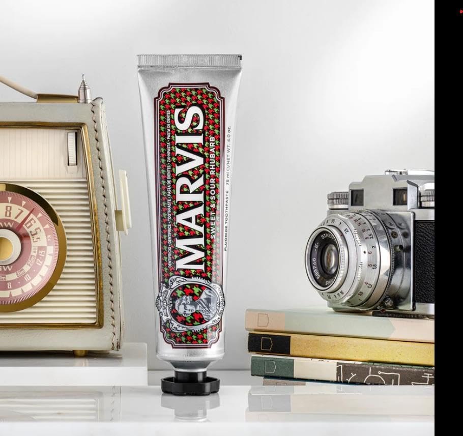 Marvis Sweet and Sour Rhubarb Toothpaste, 75ml