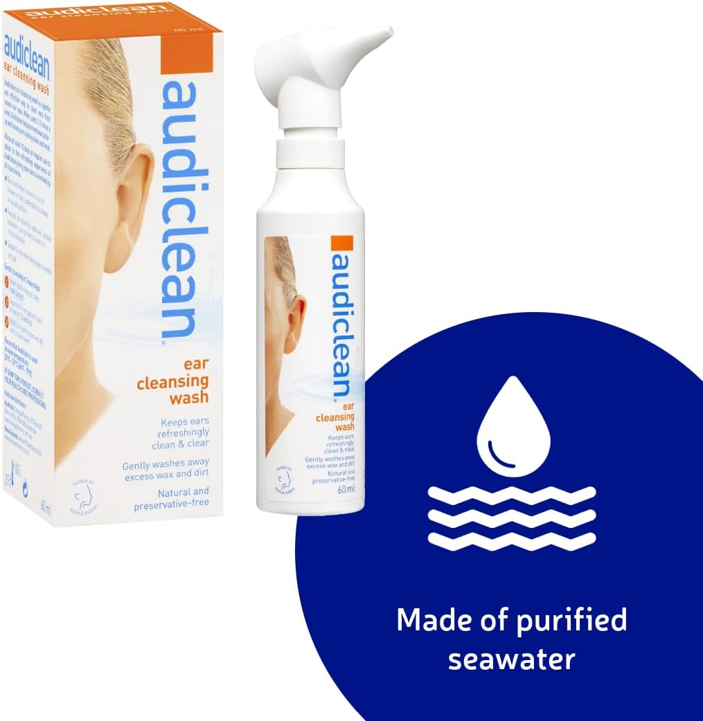 Audiclean Ear Cleansing Wash x 115ml
