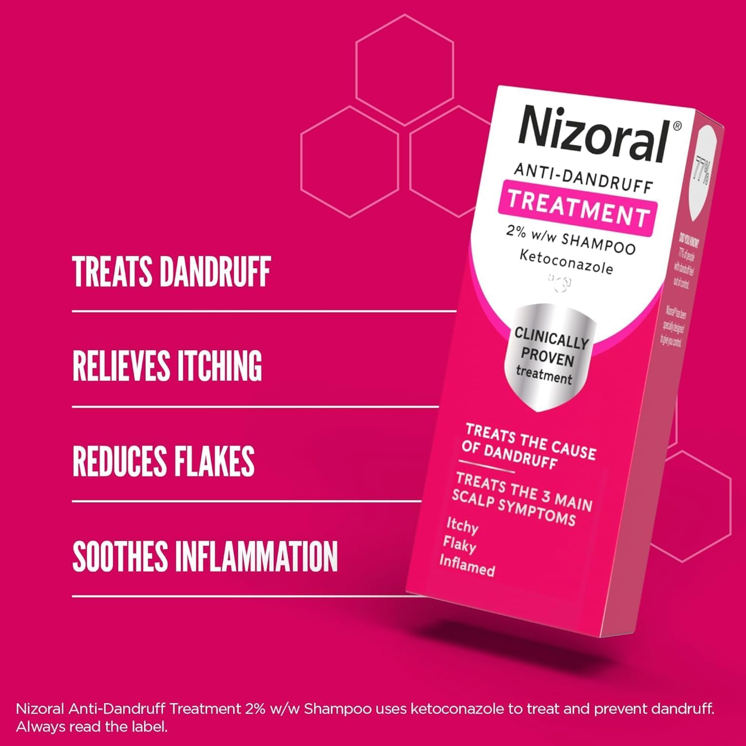 Nizoral Anti-Dandruff Treatment Shampoo 60ml