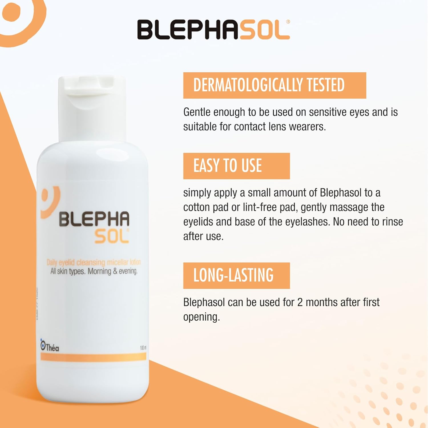Blephasol Micellar Eyelid Cleansing Lotion 100ml