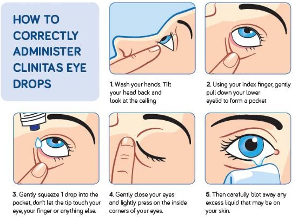 Clinitas Soothe Lubricant Eye Drops, 20 x 0.5 ml