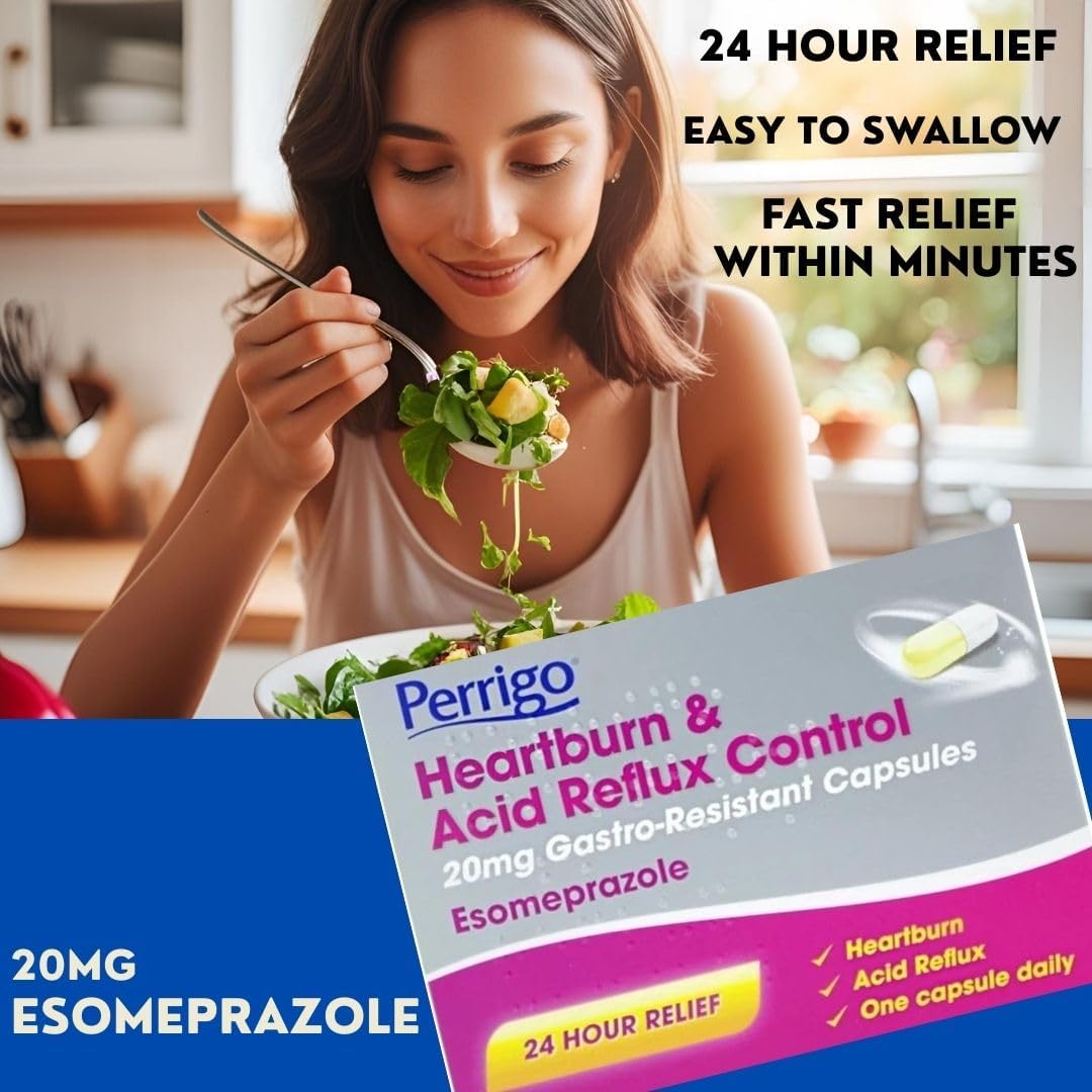 Perrigo Esomeprazole 20MG Heartburn Tablets